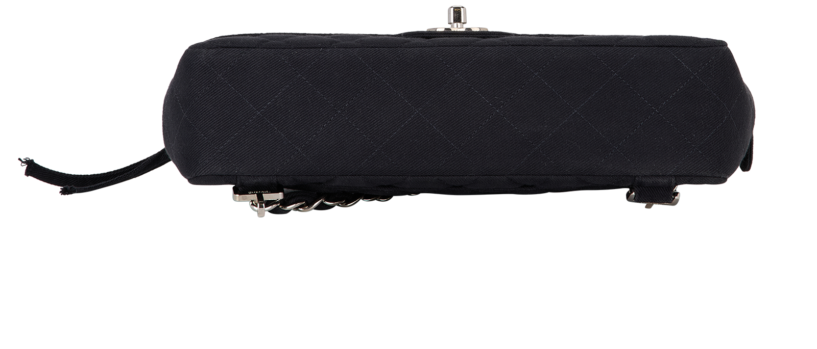 Quilted Nylon Flap Backpack Black, &pound;2,800, Handbags, Black, Nylon, Top view